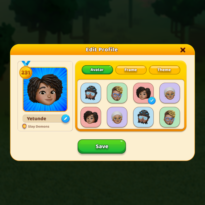 Safari City_Edit Profile