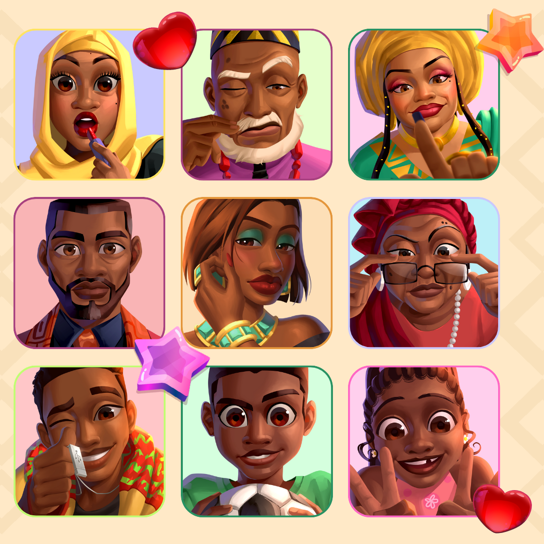 Safari City Characters